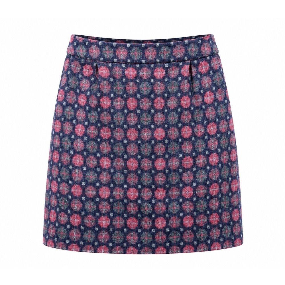 Boden Wool‎ Mini Skirt Womens 10 preppy academia office retro party fall career